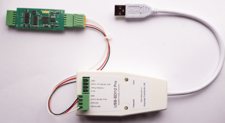 USB Media Converter with Sensor card attached by Keynes Controls