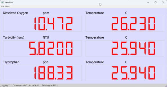 Q-LOG Dissolved Oxygen Display by Keynes Controls