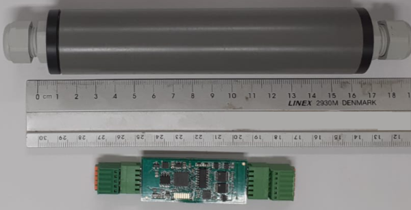 Waterproof enclosure for Keynes Controls signal conditioning cards