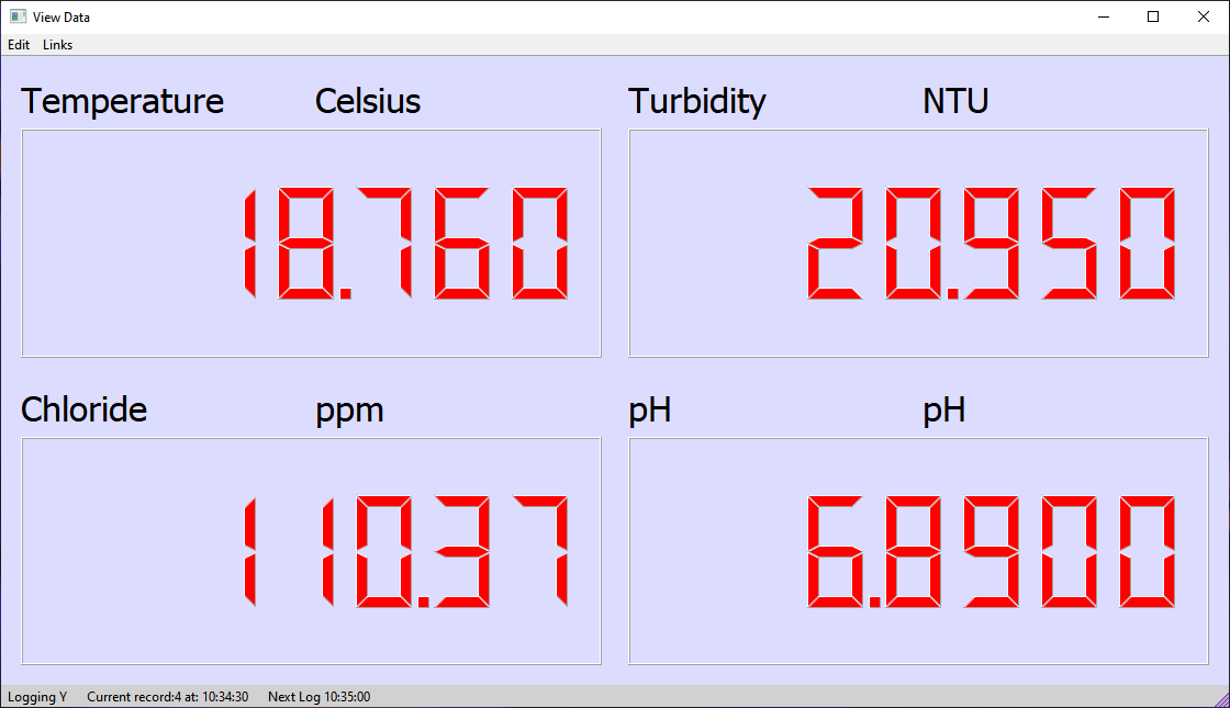 Q-LOG Chloride Turbidity pH Temperature