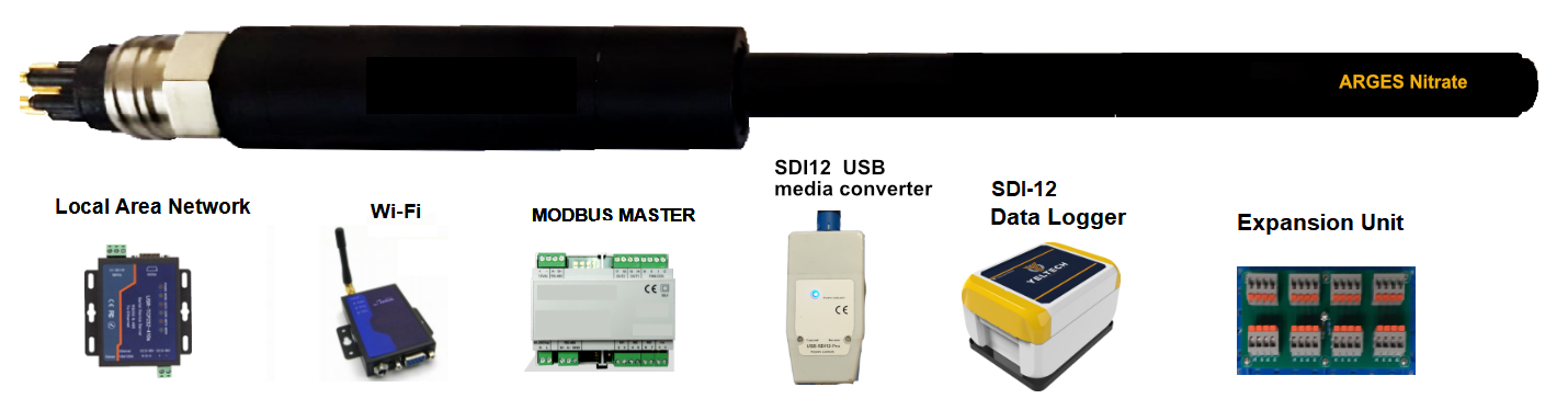 ARGES Nitrate sensor digital network options