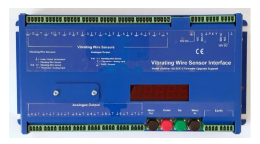 SDI12 8 Channel Vibrating Wire Sensor Interface