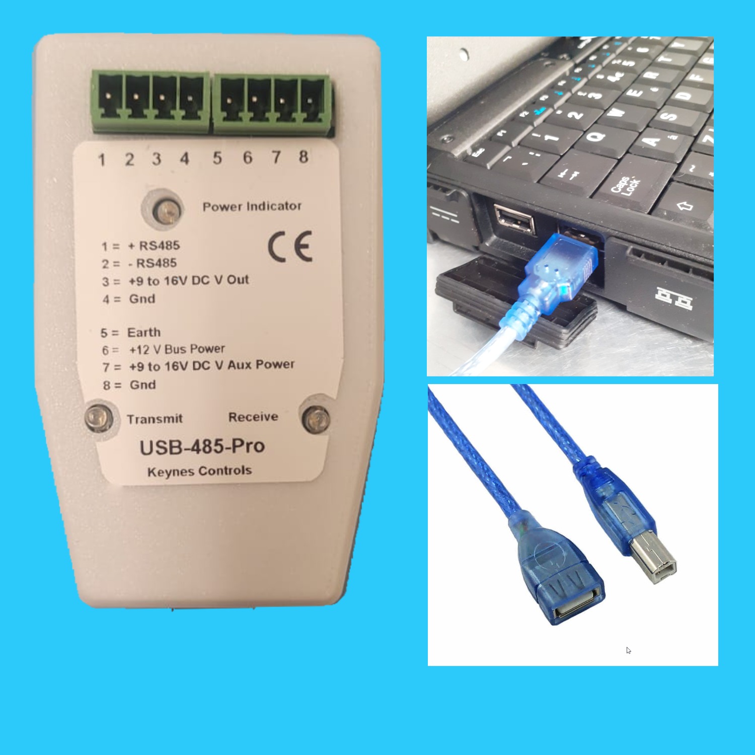 USB 485 Media Converter