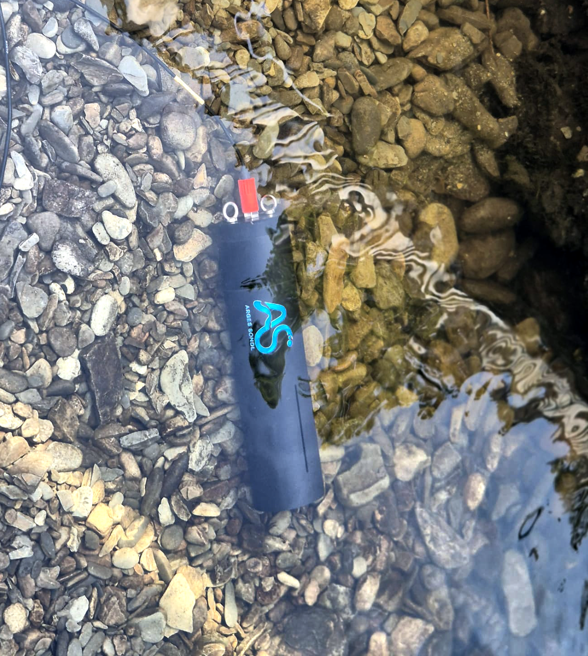 River Rheidol river test SONDE